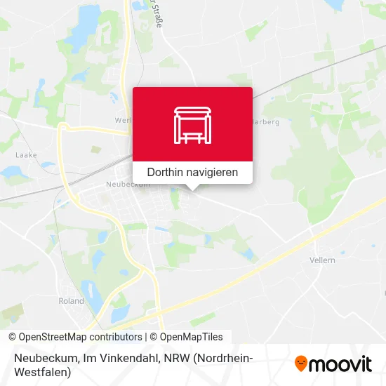 Neubeckum, Im Vinkendahl Karte