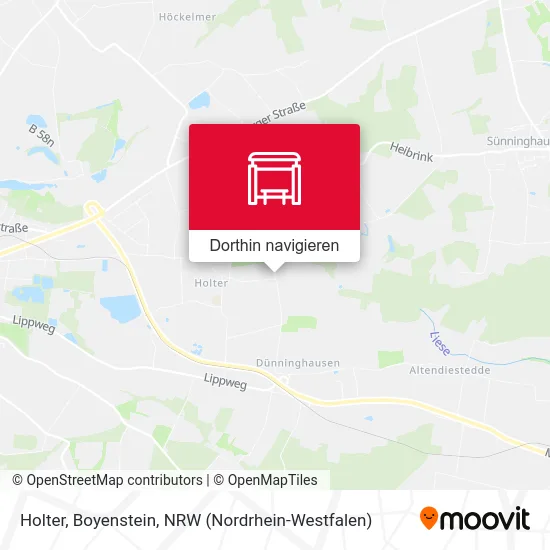 Holter, Boyenstein Karte