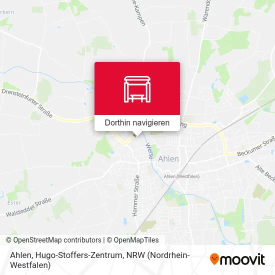 Ahlen, Hugo-Stoffers-Zentrum Karte