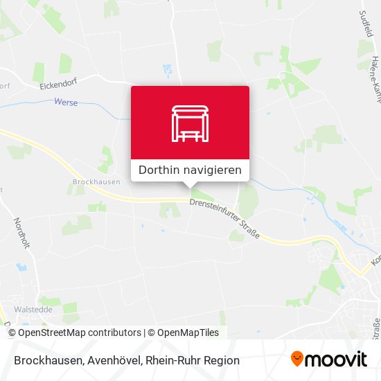 Brockhausen, Avenhövel Karte