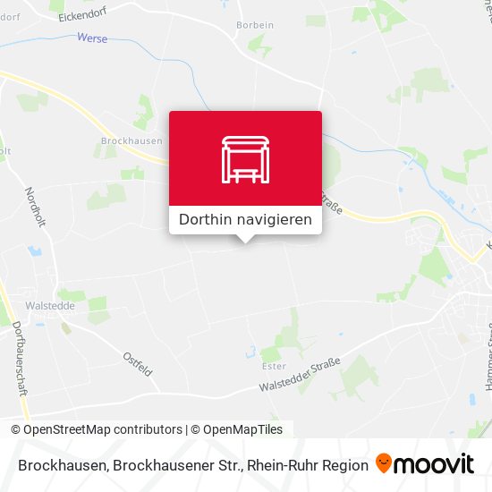 Brockhausen, Brockhausener Str. Karte