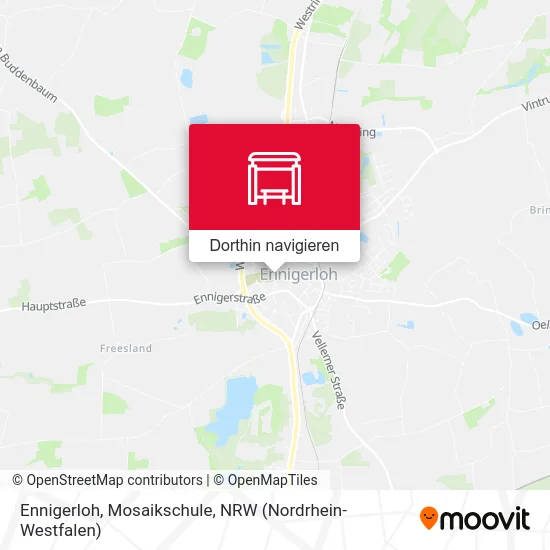 Ennigerloh, Mosaikschule Karte