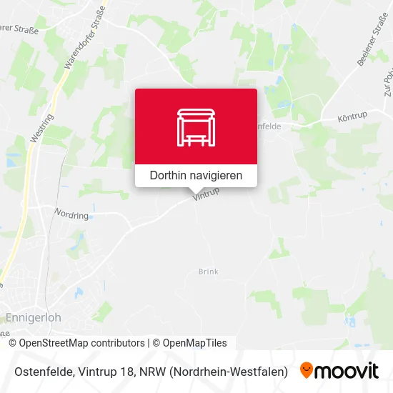 Ostenfelde, Vintrup 18 Karte