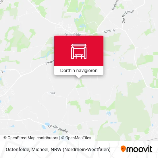 Ostenfelde, Micheel Karte