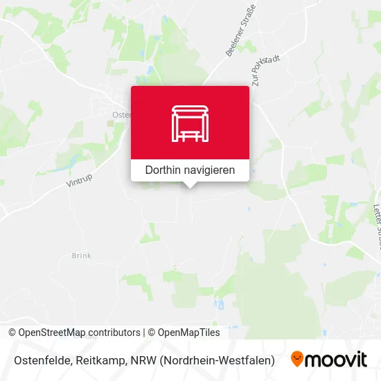 Ostenfelde, Reitkamp Karte