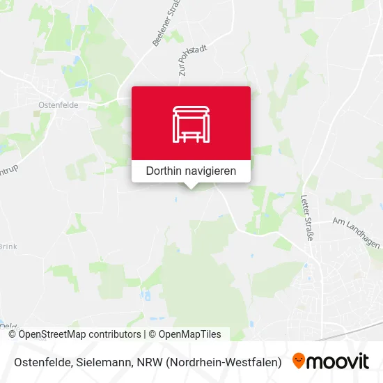 Ostenfelde, Sielemann Karte
