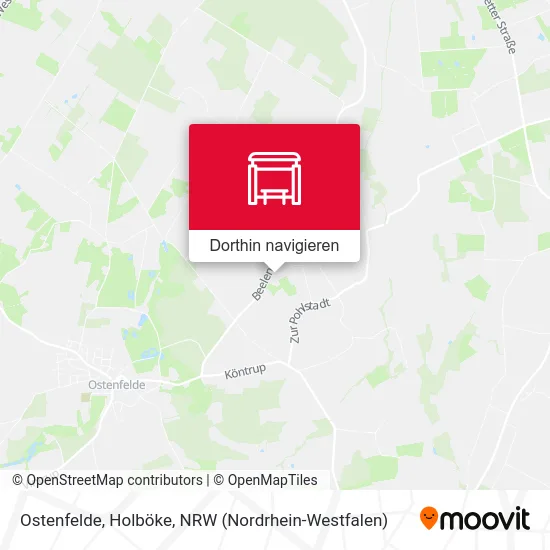 Ostenfelde, Holböke Karte