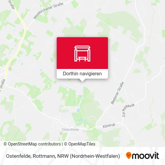 Ostenfelde, Rottmann Karte