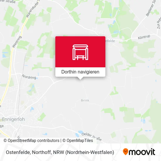 Ostenfelde, Northoff Karte