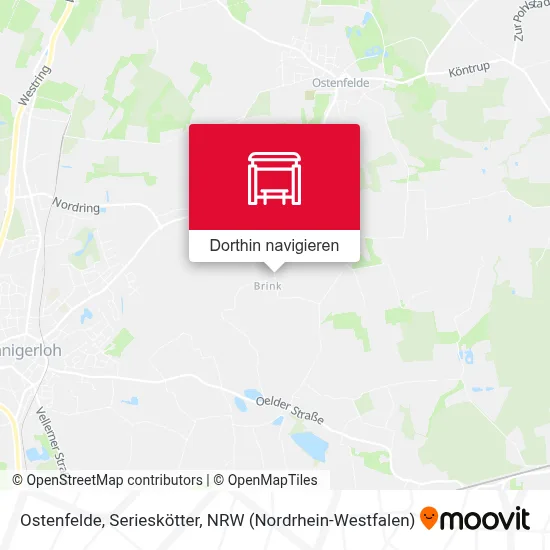 Ostenfelde, Serieskötter Karte