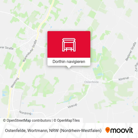 Ostenfelde, Wortmann Karte