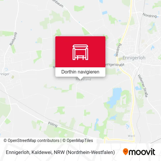 Ennigerloh, Kaldewei Karte