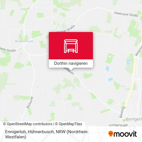 Ennigerloh, Hühnerbusch Karte