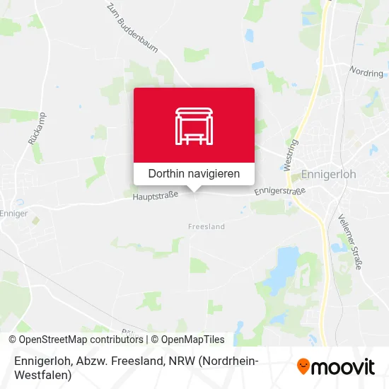 Ennigerloh, Abzw. Freesland Karte