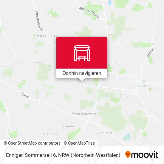 Enniger, Sommersell 6 Karte