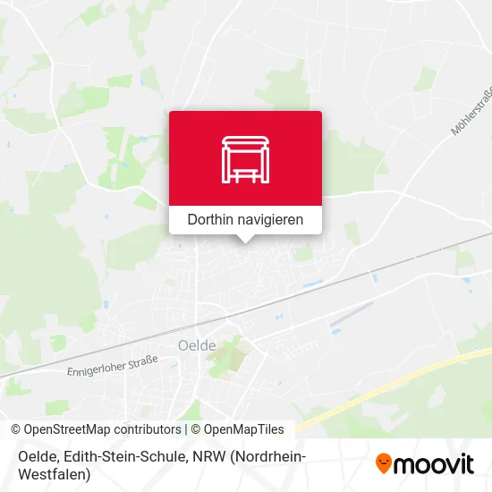 Oelde, Edith-Stein-Schule Karte