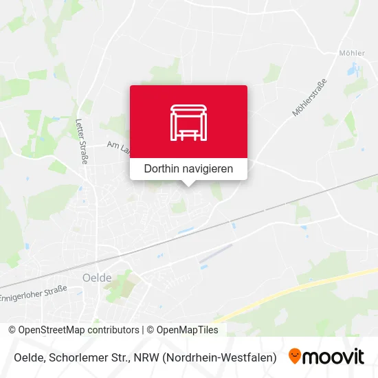 Oelde, Schorlemer Str. Karte