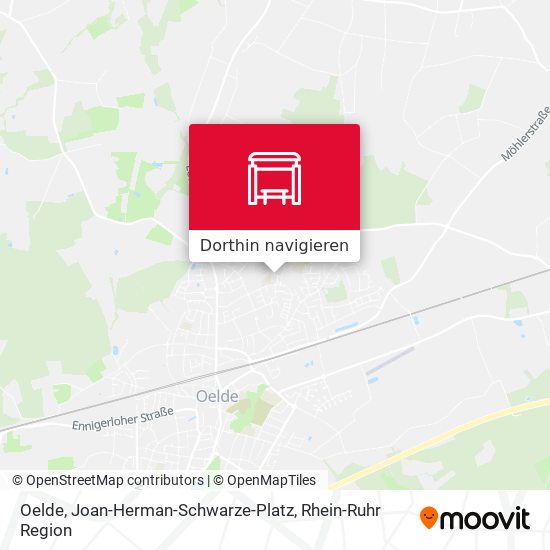 Oelde, Joan-Herman-Schwarze-Platz Karte