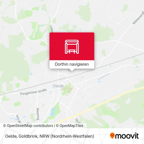 Oelde, Goldbrink Karte