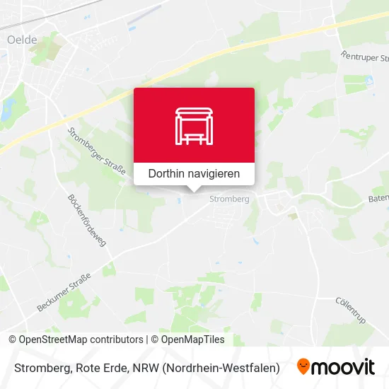 Stromberg, Rote Erde Karte