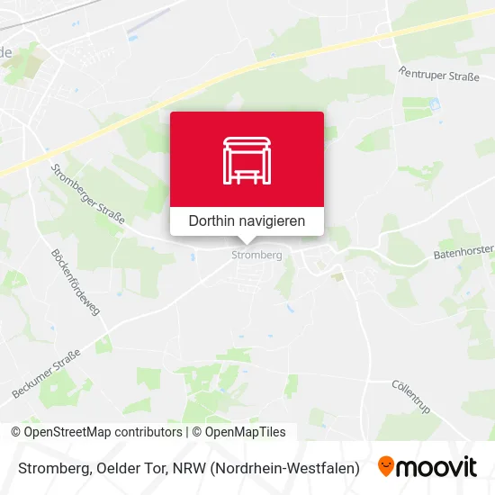 Stromberg, Oelder Tor Karte