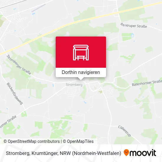 Stromberg, Krumtünger Karte