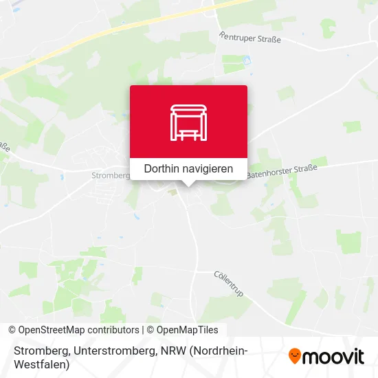 Stromberg, Unterstromberg Karte