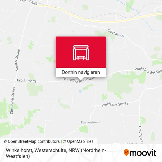 Winkelhorst, Westerschulte Karte