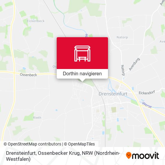 Drensteinfurt, Ossenbecker Krug Karte