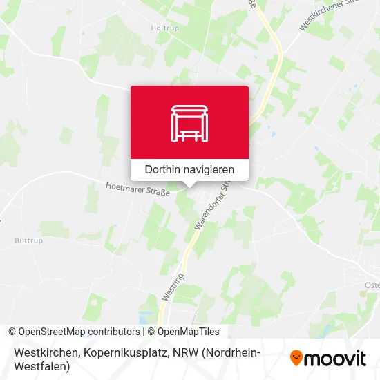 Westkirchen, Kopernikusplatz Karte