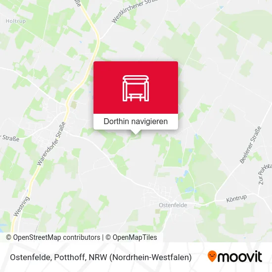 Ostenfelde, Potthoff Karte