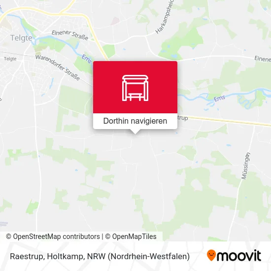 Raestrup, Holtkamp Karte