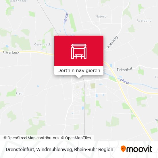 Drensteinfurt, Windmühlenweg Karte