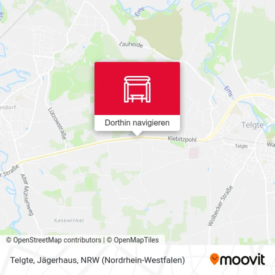 Telgte, Jägerhaus Karte