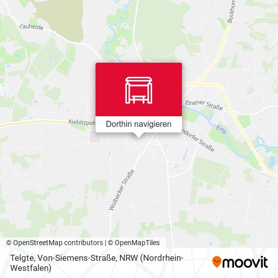 Telgte, Von-Siemens-Straße Karte