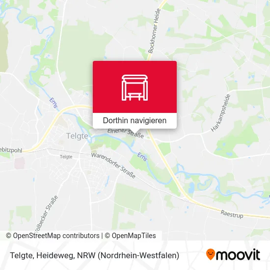 Telgte, Heideweg Karte