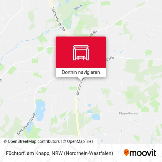 Füchtorf, am Knapp Karte