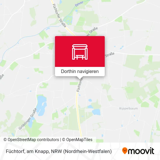 Füchtorf, am Knapp Karte