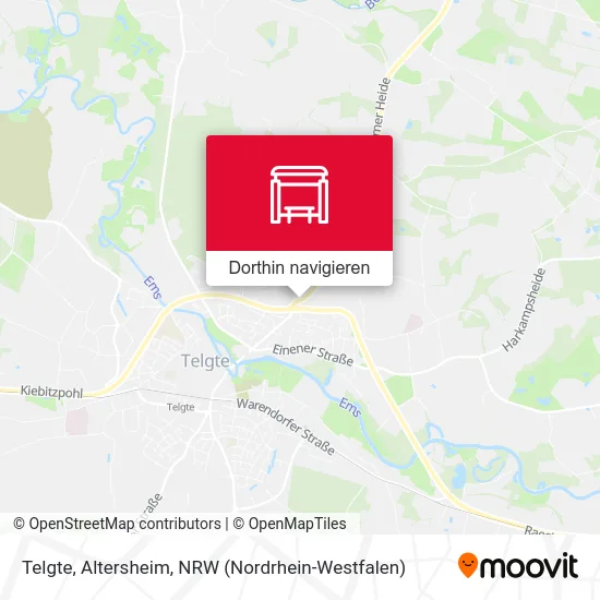 Telgte, Altersheim Karte