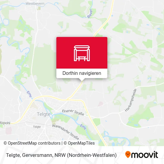 Telgte, Gerversmann Karte