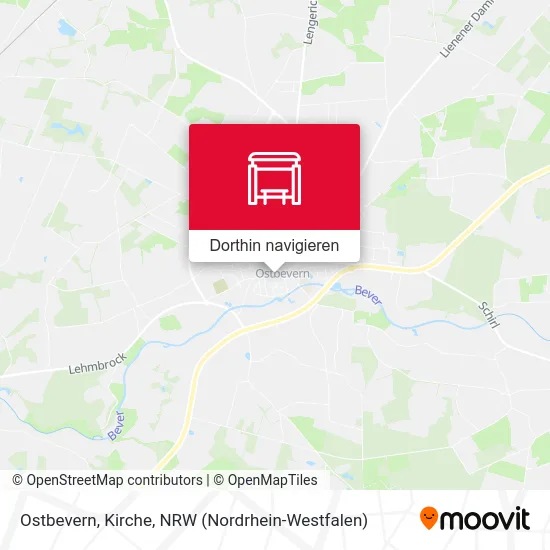 Ostbevern, Kirche Karte