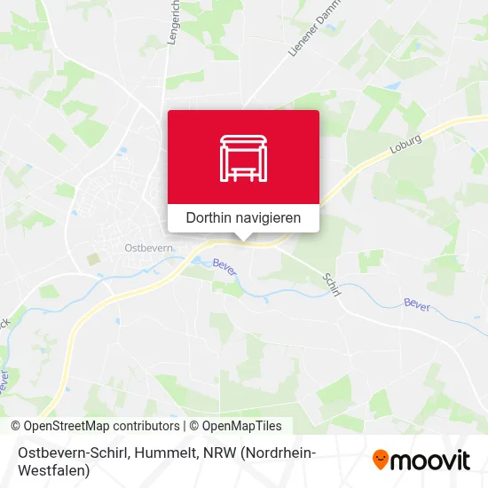 Ostbevern-Schirl, Hummelt Karte