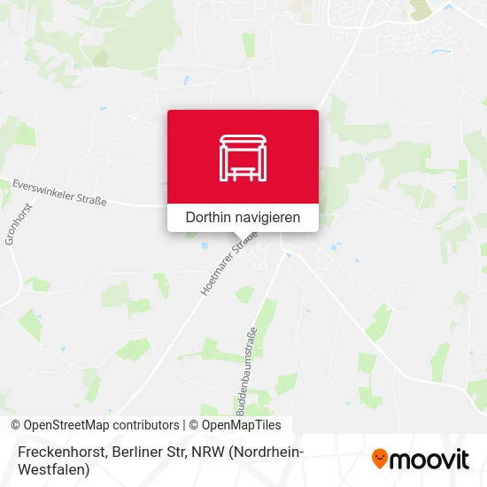 Freckenhorst, Berliner Str Karte