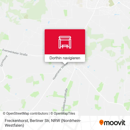 Freckenhorst, Berliner Str Karte