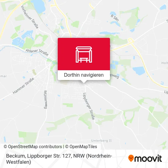 Beckum, Lippborger Str. 127 Karte