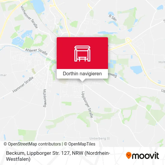 Beckum, Lippborger Str. 127 Karte