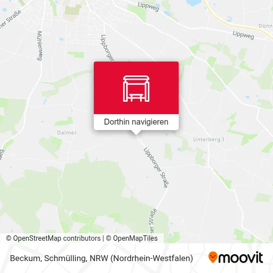 Beckum, Schmülling Karte