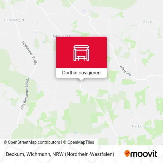 Beckum, Wichmann Karte