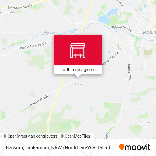 Beckum, Laukämper Karte