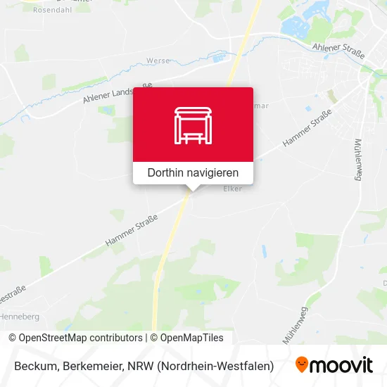 Beckum, Berkemeier Karte